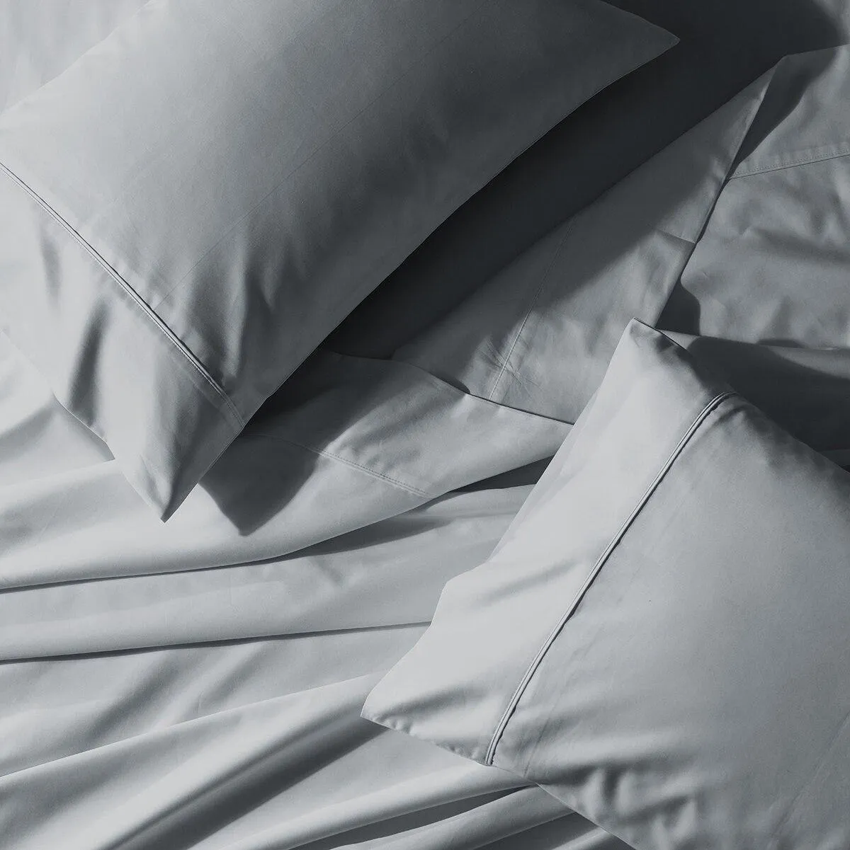 Split Top California King ( Flex Top Cal-King ) Percale Sheet Set