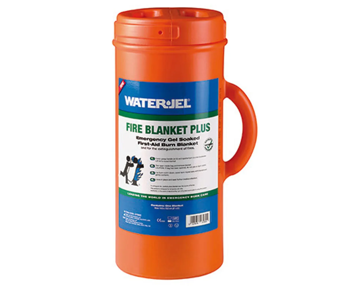 Water Jel Fire Blanket Plus Canister 5′ X 6′